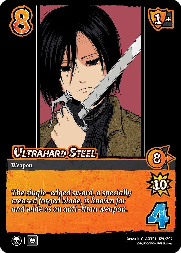 Image for Ultrahard Steel (129/297) (AOT1) - UniVersus