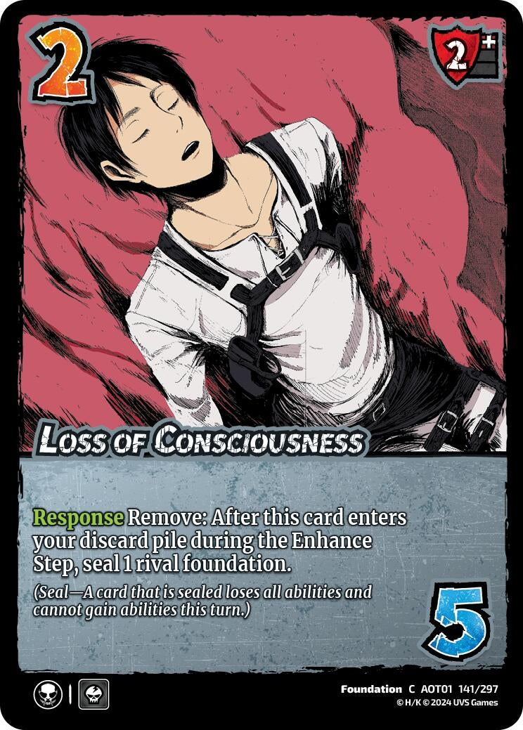 Image for Loss of Consciousness (141/297) (AOT1) - UniVersus