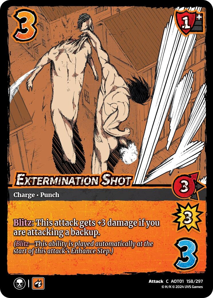 Image for Extermination Shot (158/297) (AOT1) - UniVersus