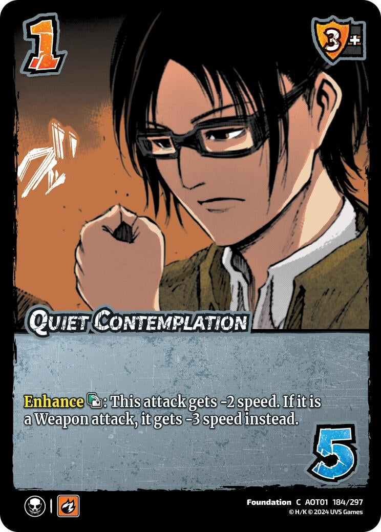 Image for Quiet Contemplation (184/297) (AOT1) - UniVersus