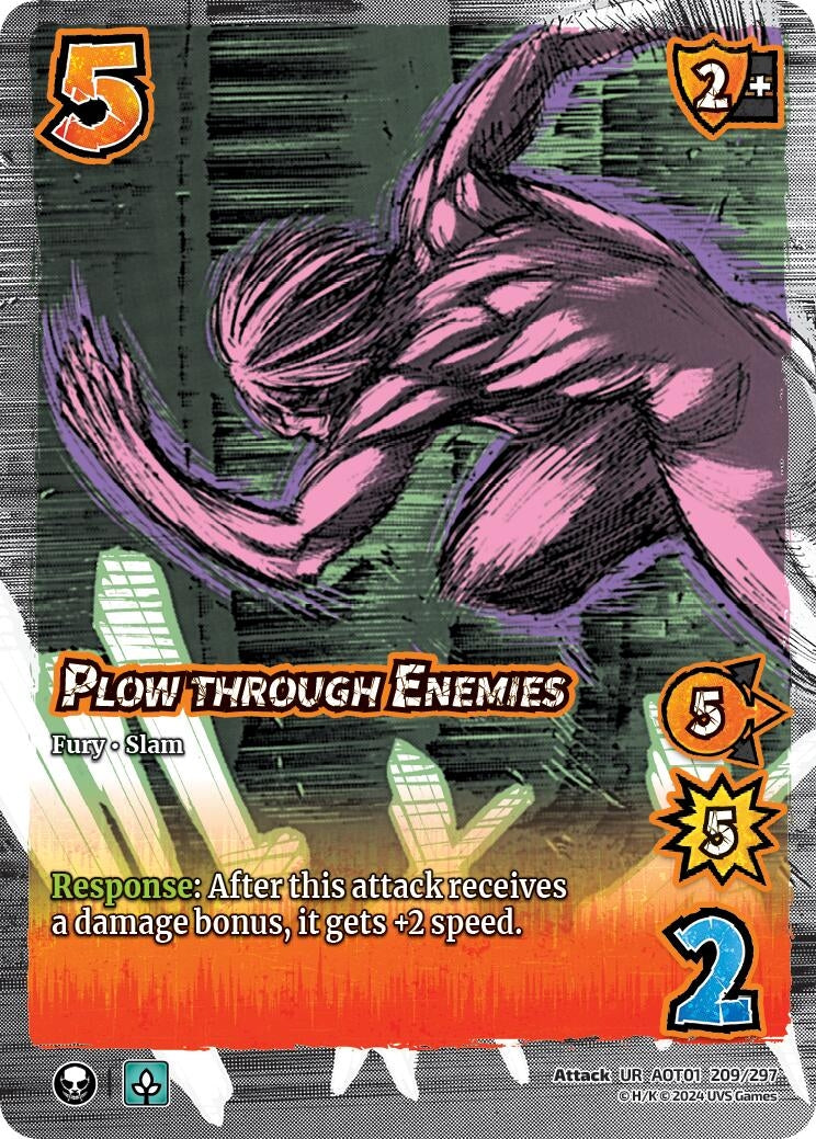 Image for Plow through Enemies (209/297) (AOT1) - UniVersus