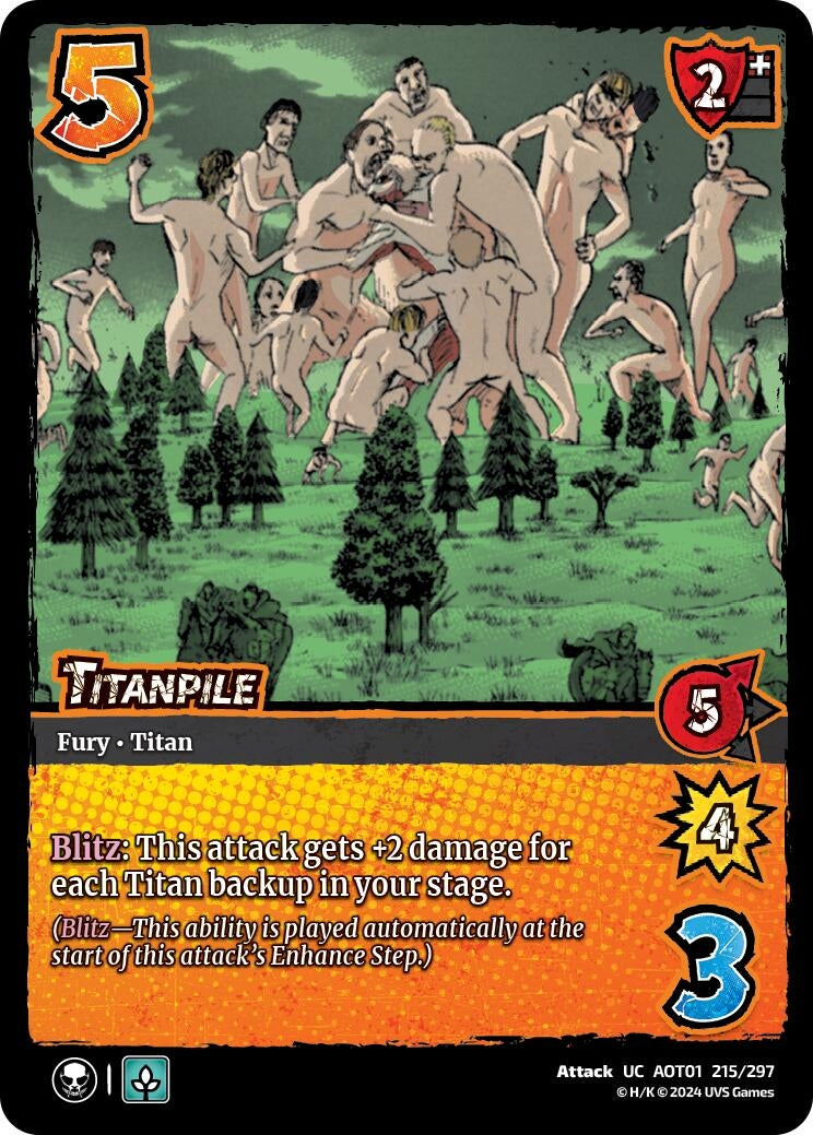 Image for Titanpile (215/297) (AOT1) - UniVersus