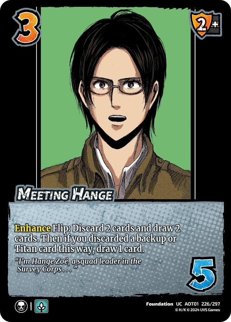 Image for Meeting Hange (226/297) (AOT1) - UniVersus