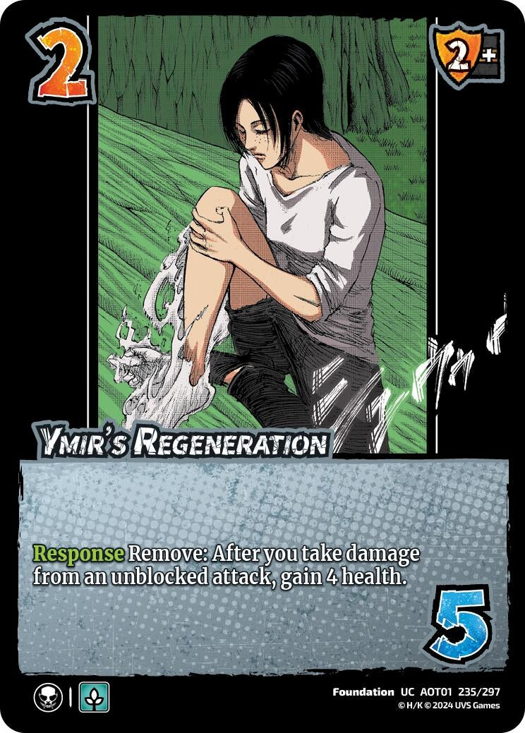 Image for Ymir's Regeneration (235/297) (AOT1) - UniVersus