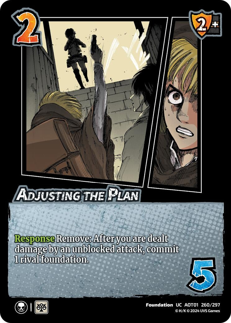 Image for Adjusting the Plan (260/297) (AOT1) - UniVersus