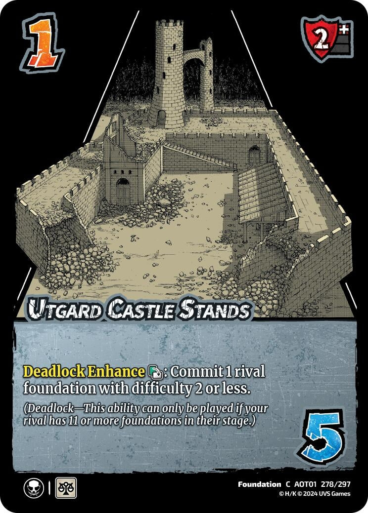 Image for Utgard Castle Stands (278/297) (AOT1) - UniVersus