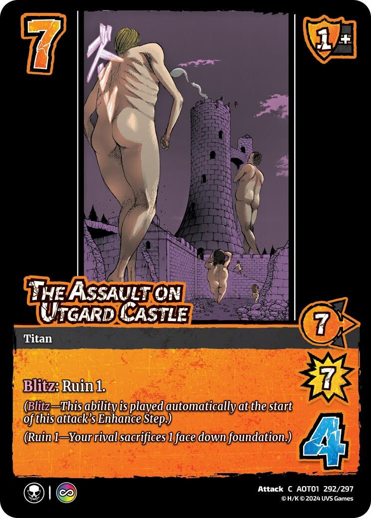 Image for The Assault on Utgard Castle (292/297) (AOT1) - UniVersus