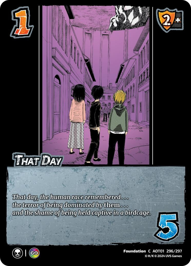 Image for That Day (296/297) (AOT1) - UniVersus