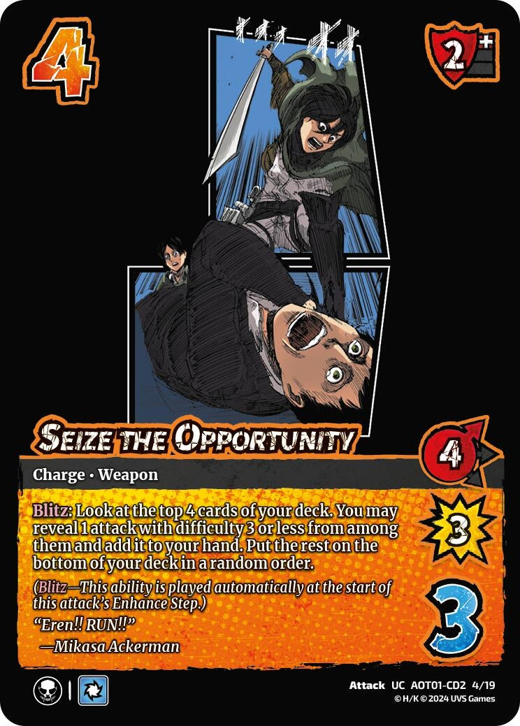 Image for Seize the Opportunity (CD2) (CD2 4/19) (AOT1) - UniVersus