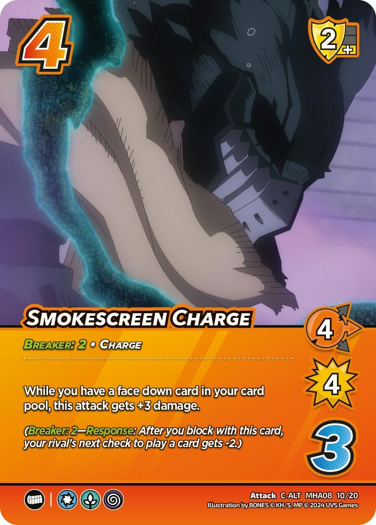 Image for Smokescreen Charge (Alternate Art) (MHA08 10/20) (DHA) - UniVersus