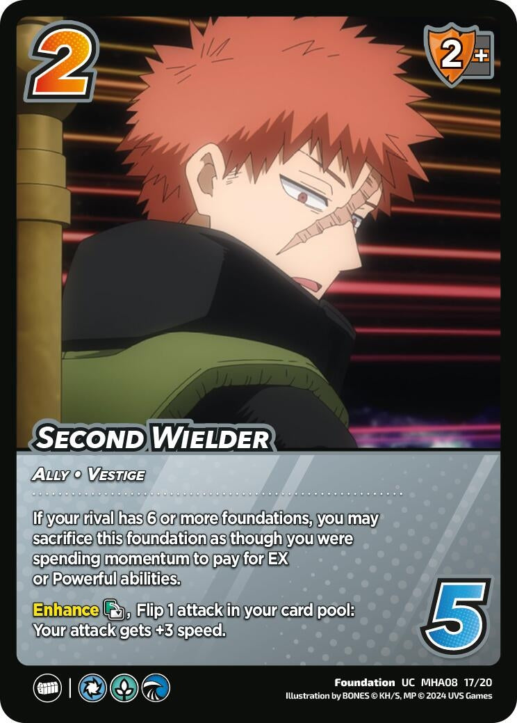 Image for Second Wielder (MHA08 17/20) (DHA) - UniVersus