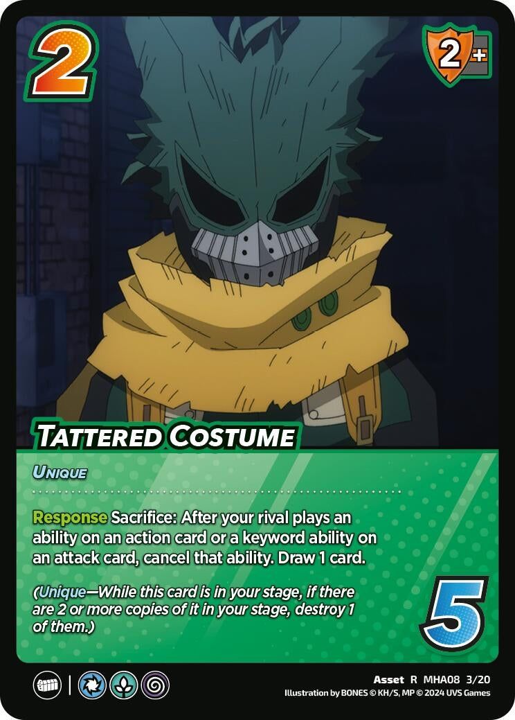 Image for Tattered Costume (MHA08 3/20) (DHA) - UniVersus