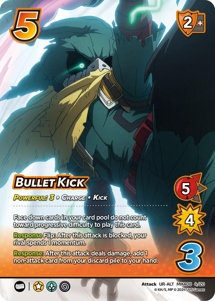 Image for Bullet Kick (Alternate Art) (MHA08 4/20) (DHA) - UniVersus
