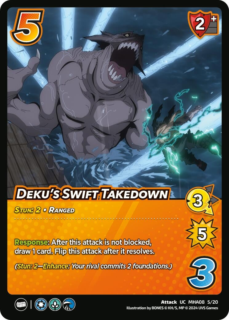 Image for Deku's Swift Takedown (MHA08 5/20) (DHA) - UniVersus