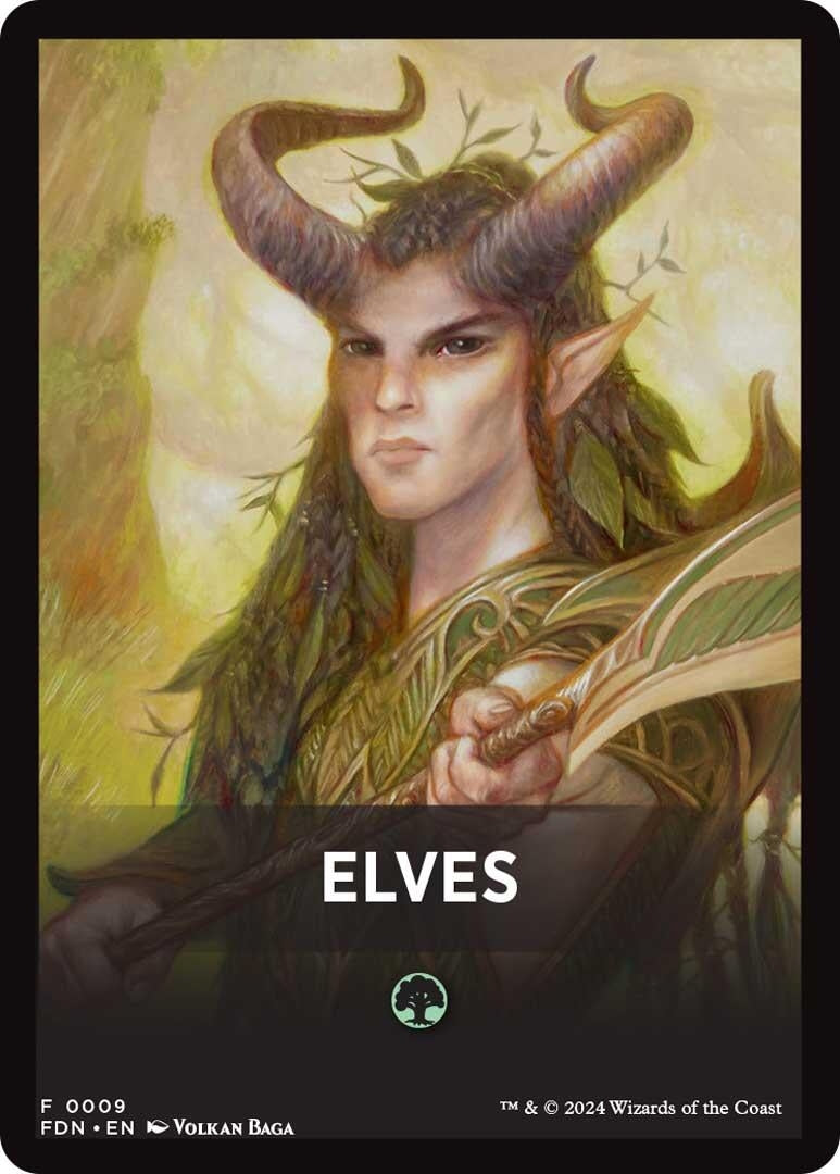 Image for Elves Theme Card