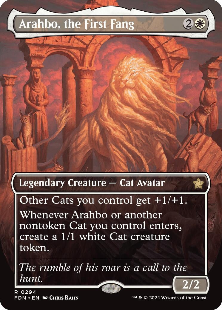 Image for Arahbo, the First Fang (Borderless)
