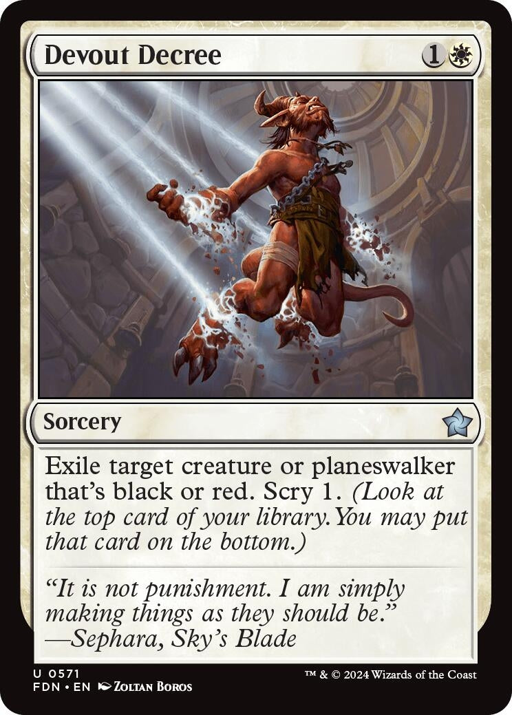 Image for Devout Decree