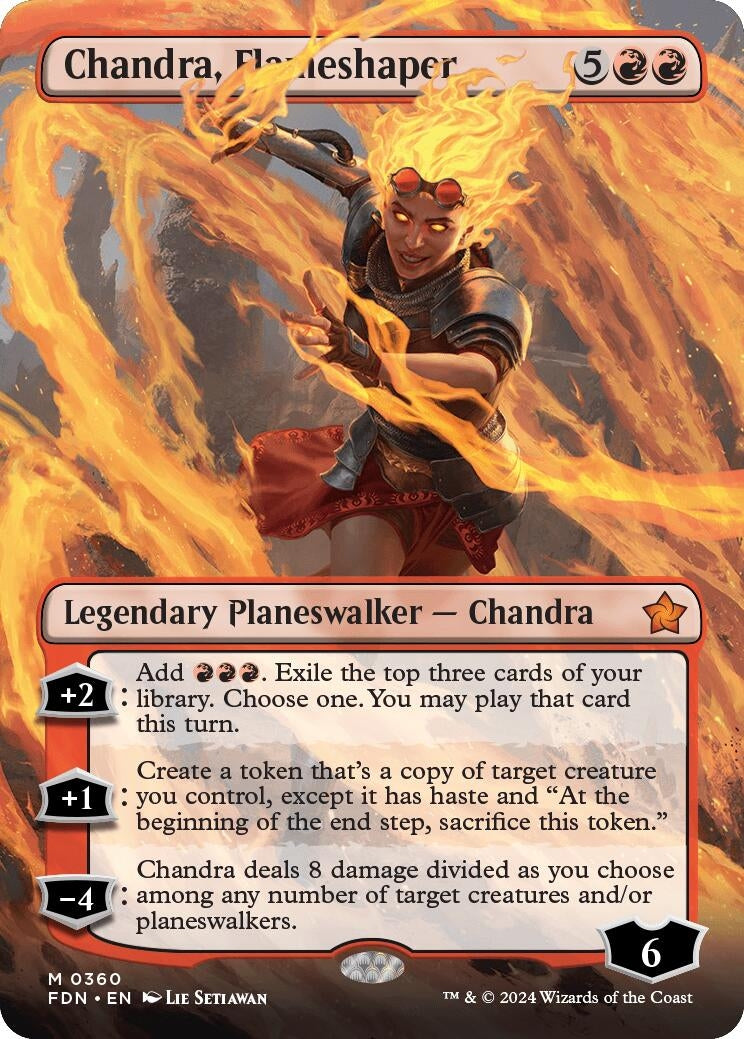 Image for Chandra, Flameshaper (Borderless)