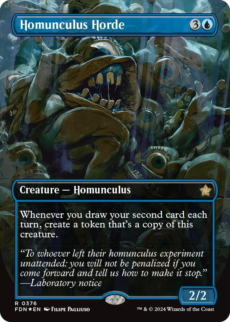Image for Homunculus Horde (Borderless) (Mana Foil)