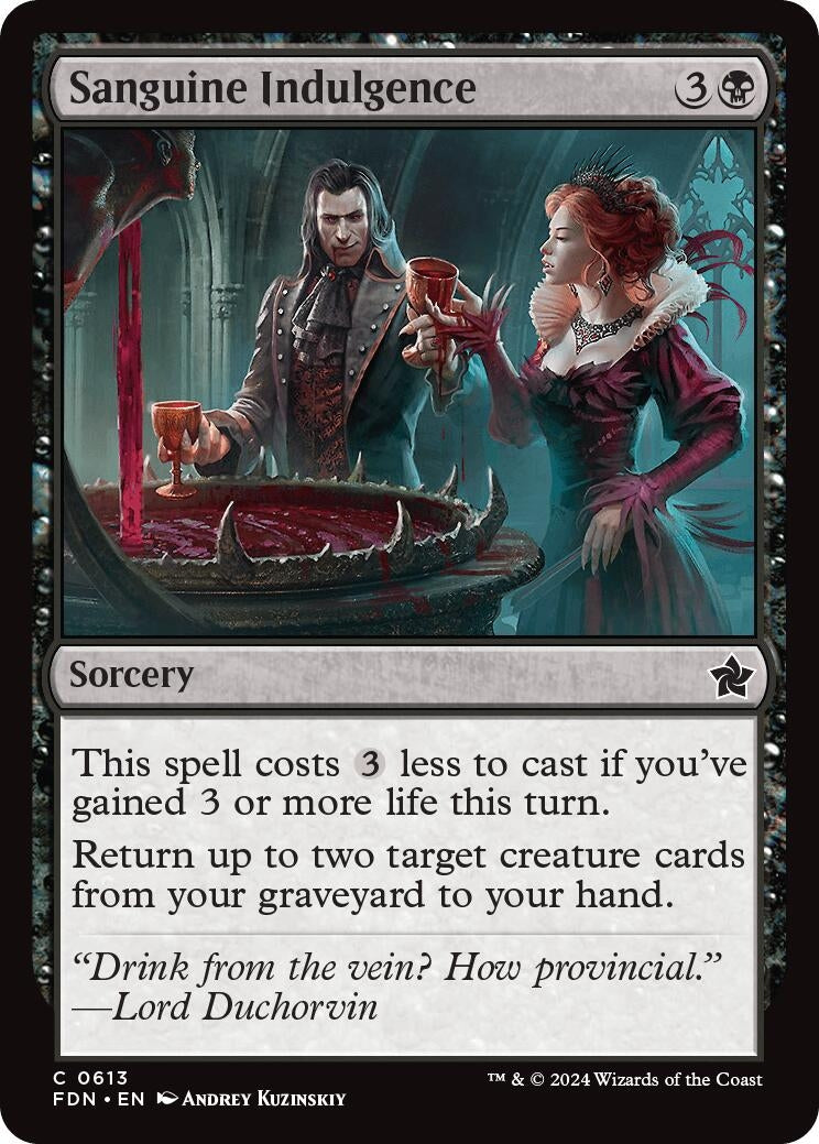 Image for Sanguine Indulgence