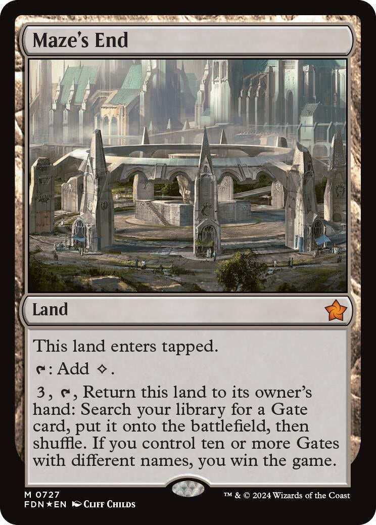 Image for Maze's End