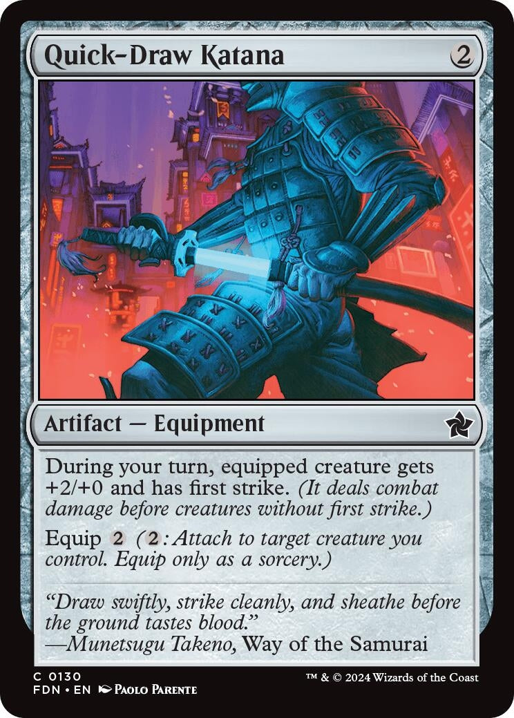 Image for Quick-Draw Katana