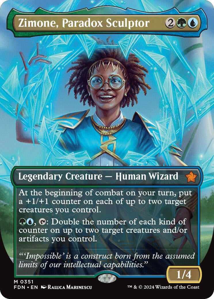 Image for Zimone, Paradox Sculptor (Borderless)