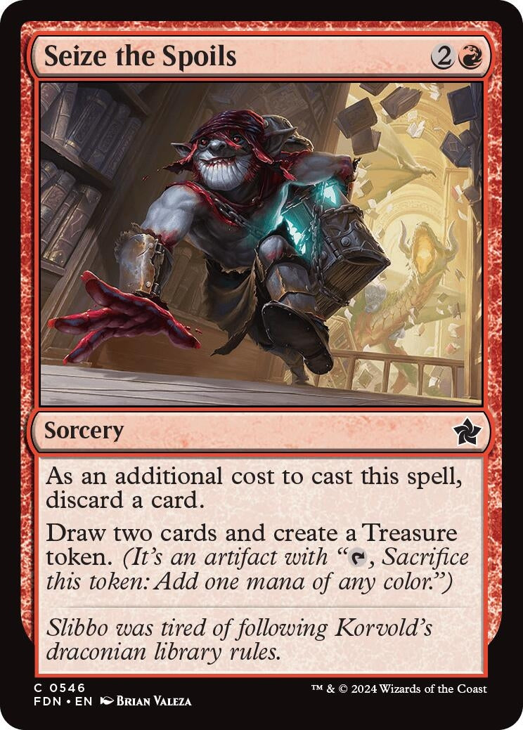 Image for Seize the Spoils