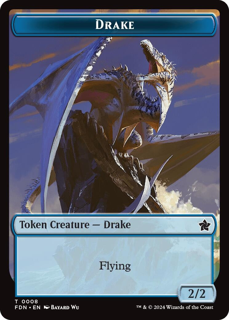 Image for Drake // Goblin Doubled-Sided Token