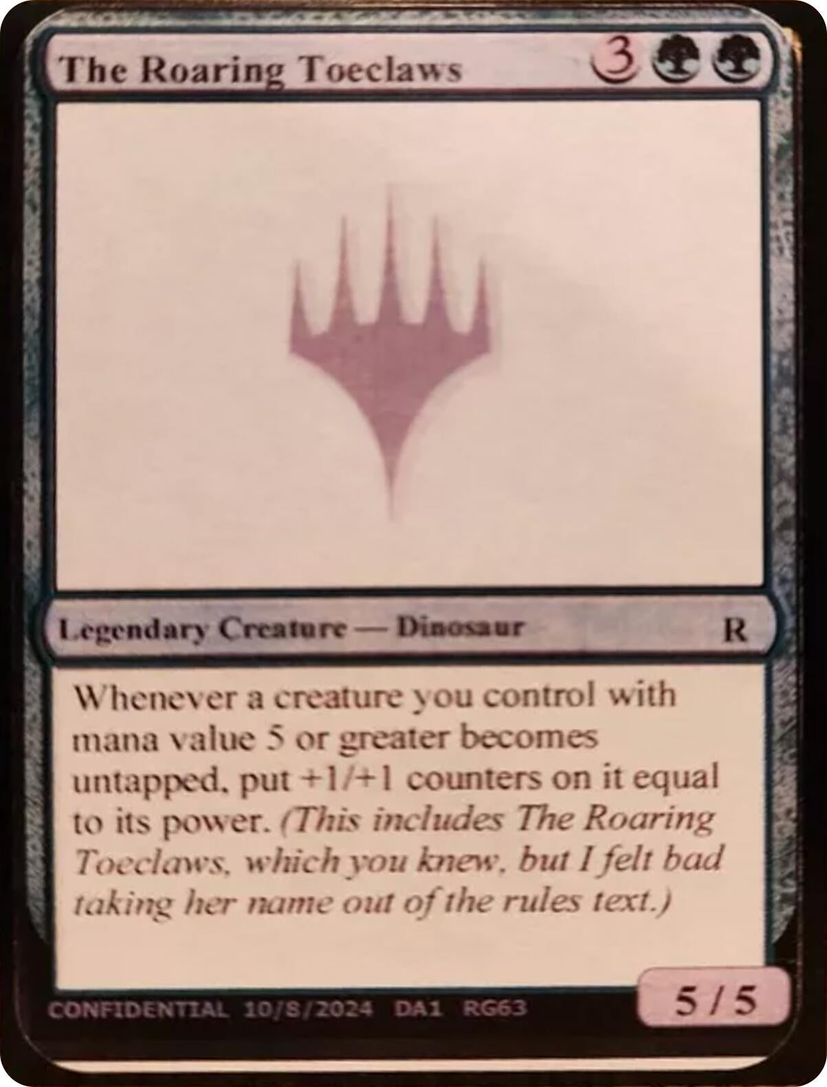 Image for The Roaring Toeclaws