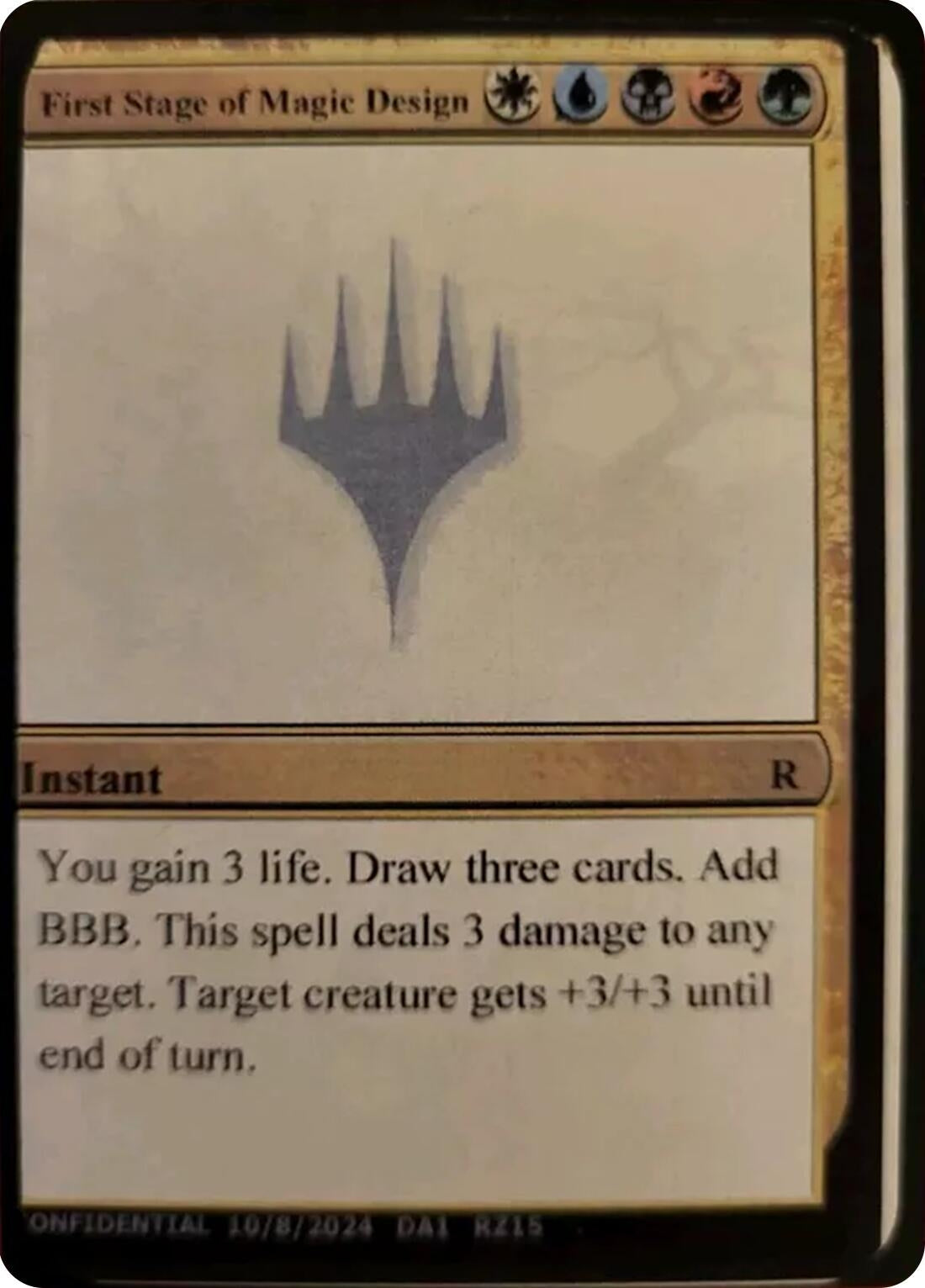 Image for First Stage of Magic Design