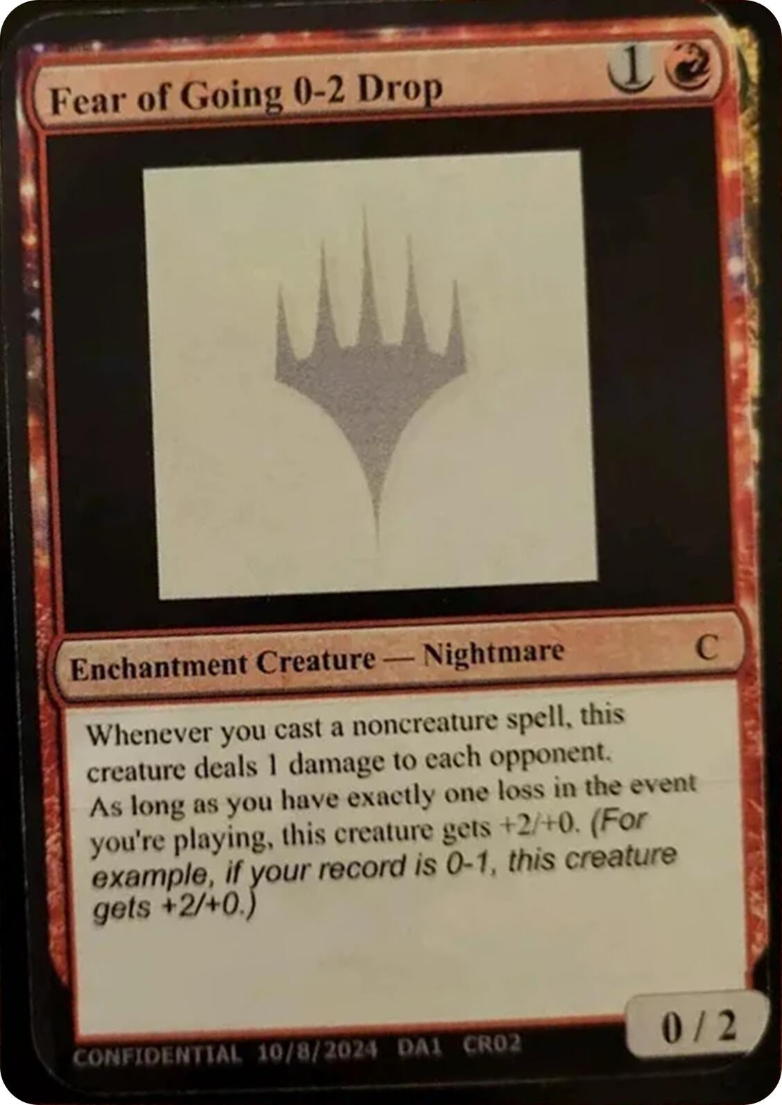 Image for Fear of Going 0-2 Drop