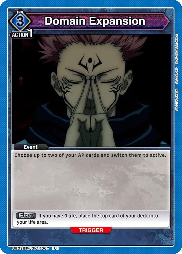 Domain Expansion (067) [Jujutsu Kaisen] – Red Riot Games CA