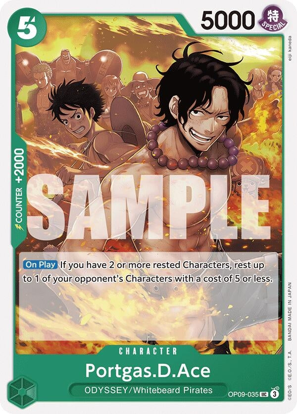 Image for Portgas.D.Ace (OP09-035) (OP09)