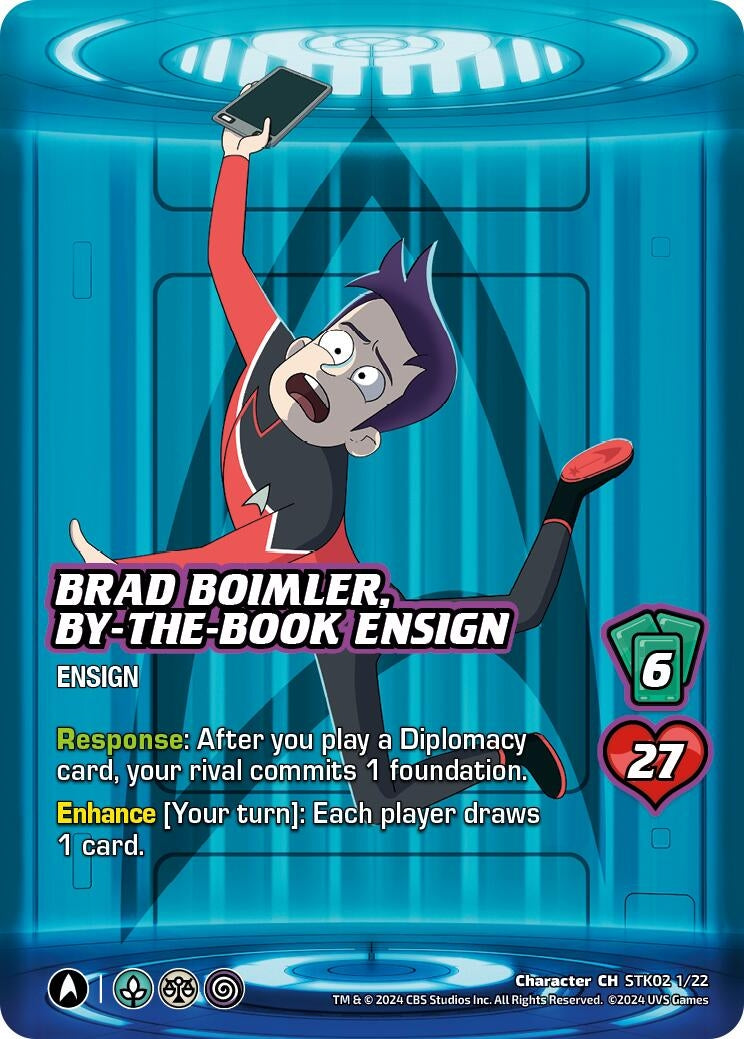 Image for Brad Boimler, By-the-Book Ensign (STK02 1/22)