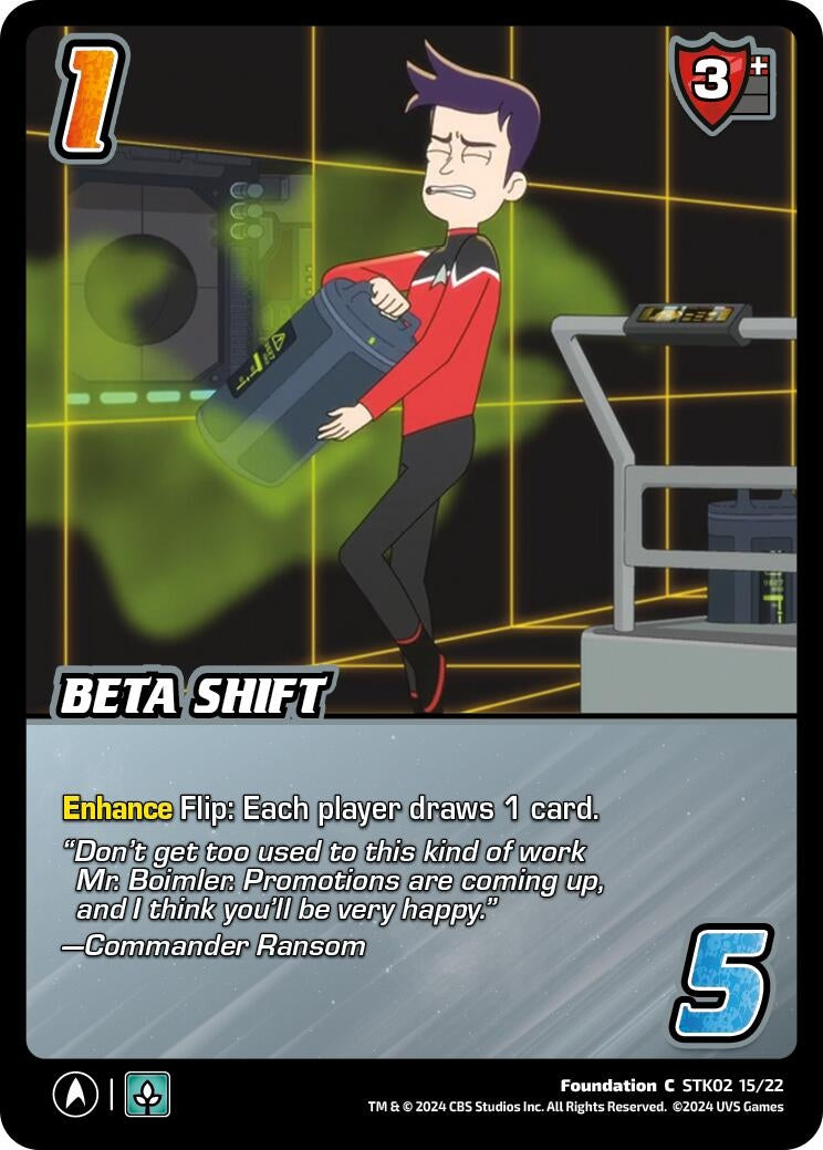 Image for Beta Shift (STK02 15/22)