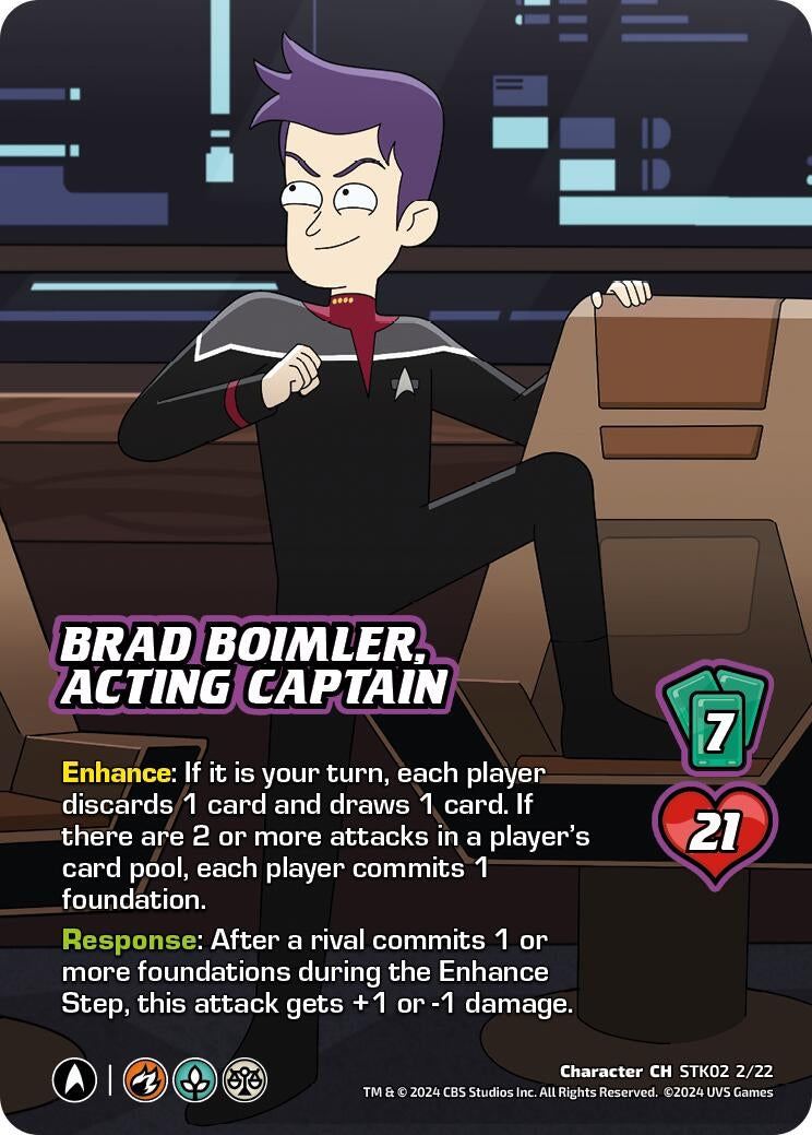Image for Brad Boimler, Acting Captain (2222)