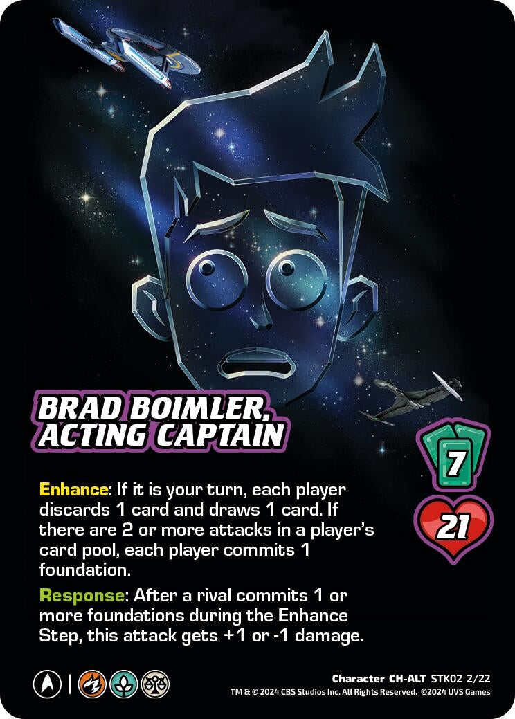 Image for Brad Boimler, Acting Captain (Alternate Art) (2222)