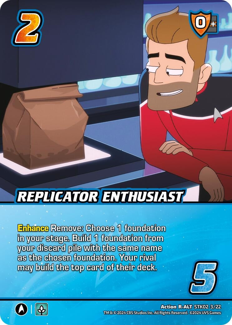 Image for Replicator Enthusiast (Alternate Art) (2322)