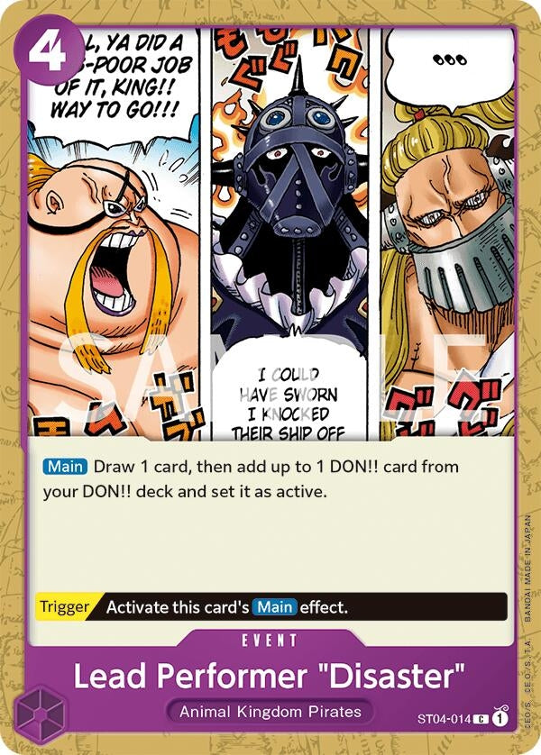 Image for Lead Performer "Disaster" (4014) (OPRP)