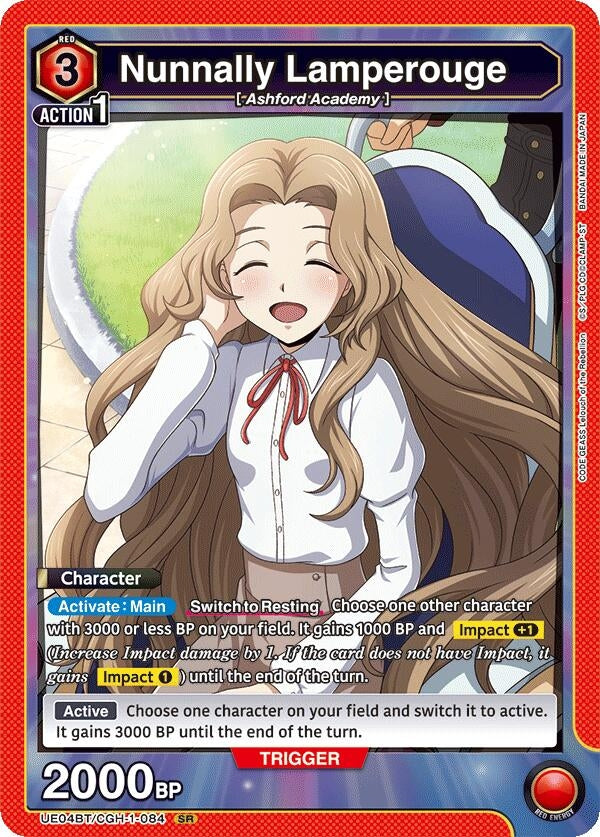 Image for Nunnally Lamperouge (084) (UE04BT/CGH-1-084) (UE04BT)