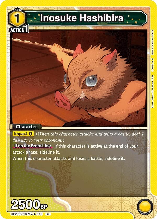 Image for Inosuke Hashibira (015) (UE05ST/KMY-1-015) (UE05ST)