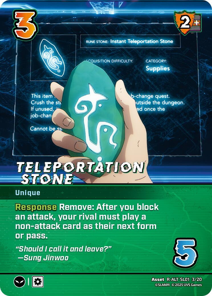 Image for Teleportation Stone (Alternate Art) (SL01 3/20) (SLO)