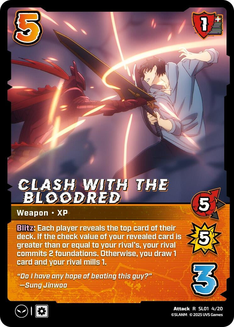 Image for Clash with the Bloodred (SL01 4/20) (SLO)