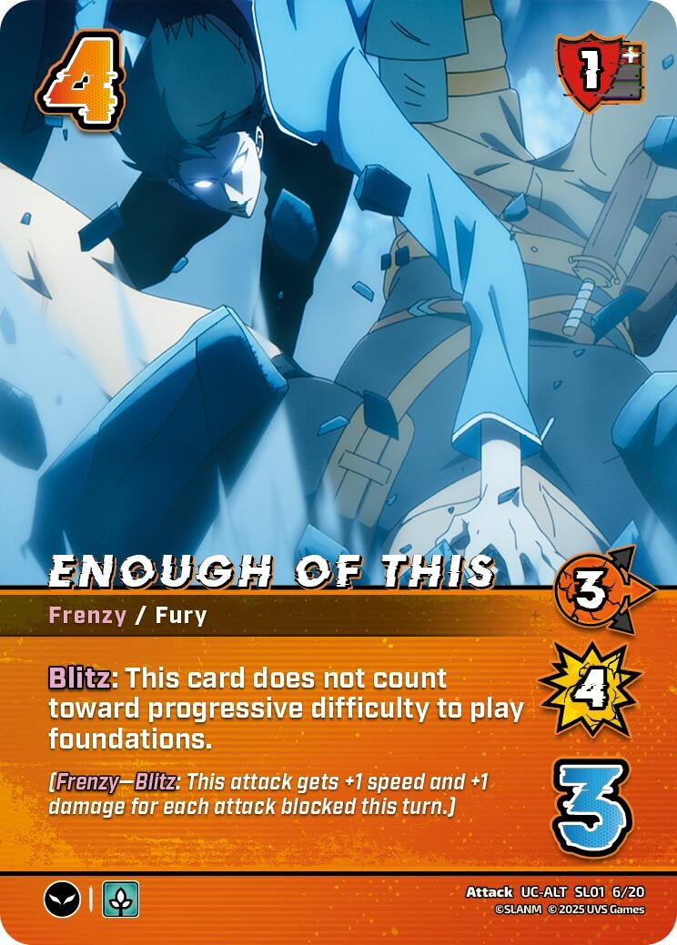 Image for Enough of This (Alternate Art) (SL01 6/20) (SLO)