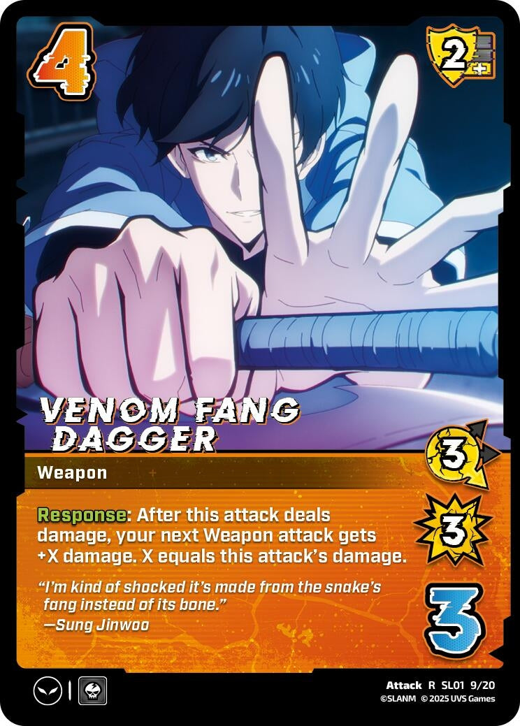 Image for Venom Fang Dagger (SL01 9/20) (SLO)