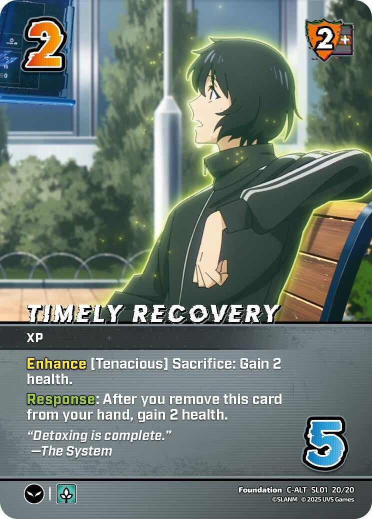Image for Timely Recovery (Alternate Art) (SL01 20/20) (SLO)