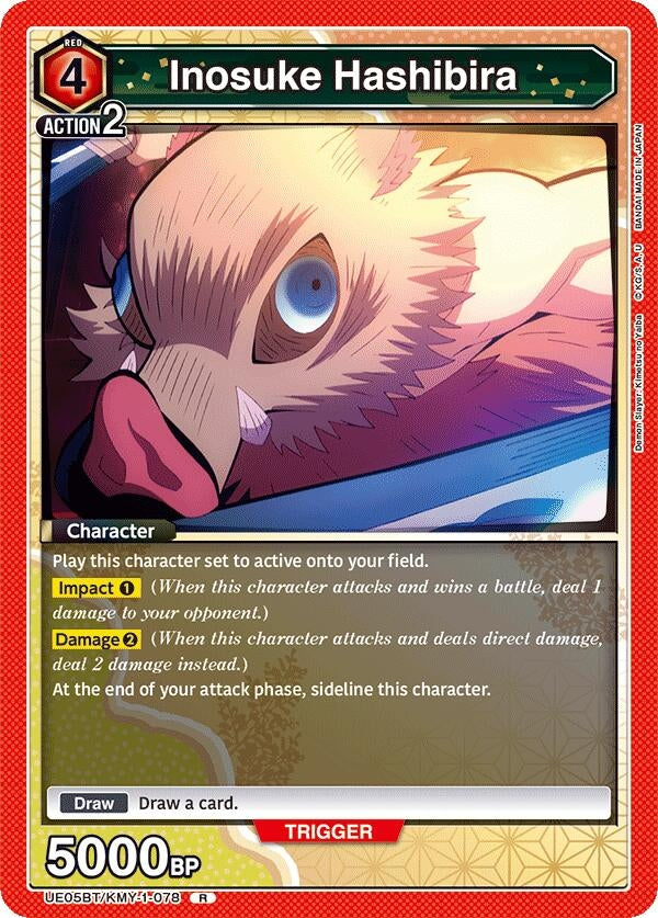 Image for Inosuke Hashibira (078) (UE05BT/KMY-1-078) (UE05BT)