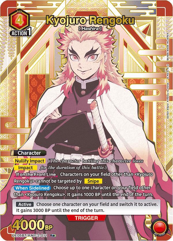 Kyojuro Rengoku (011) (R*) (UE05BT/KMY-2-011) (UE05BT)