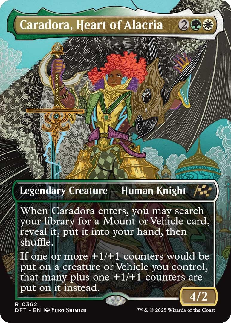 Image for Caradora, Heart of Alacria (Borderless) (362) (DFT)